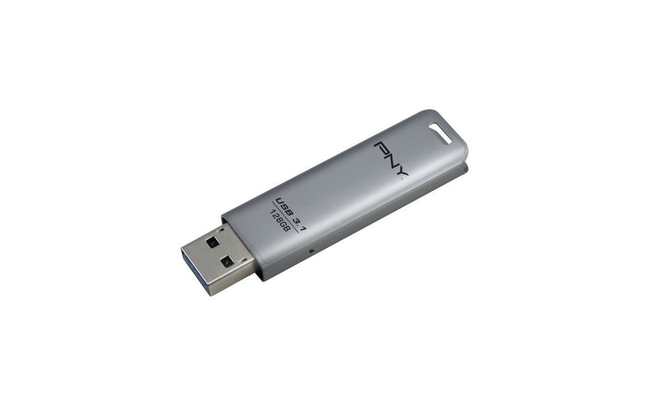 Ekstern hukommelse USB-A 3.1 PNY Elite Steel, 128Gb FD128ESTEEL31G-EF