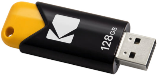 Ekstern USB-A 3.2 Hukommelse Kodak B110S Click Easy, 128Gb EKMMD128GB113S