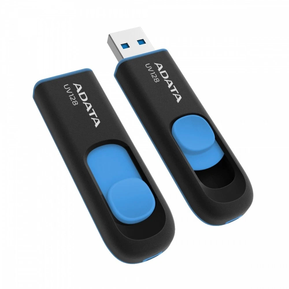Ekstern USB-A 3.2 Adata UV128 hukommelse, 32Gb AUV128-32G-RBE