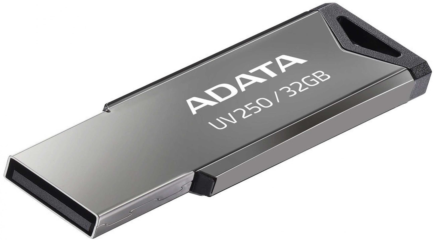 USB-A ekstern hukommelse Adata UV250, 32Gb AUV250-32G-RBK AUV250-32G-RBK