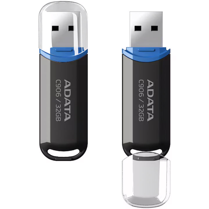Ekstern USB-A hukommelse Adata C906, 32Gb AC906-32G-RBK