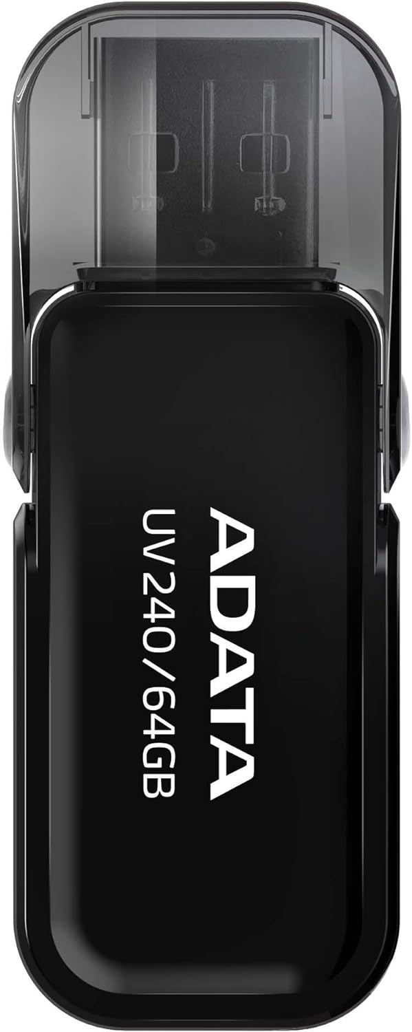USB-A ekstern hukommelse Adata UV240 UV240, 32Gb AUV240-32G-RBK AUV240-32G-RBK