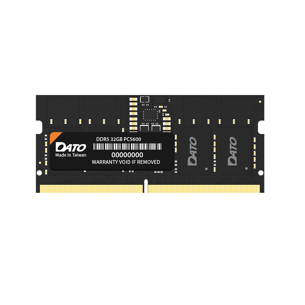 RAM-hukommelse Dato, DDR5, 8GB, 5600Mhz, Sort DT8G5DS56