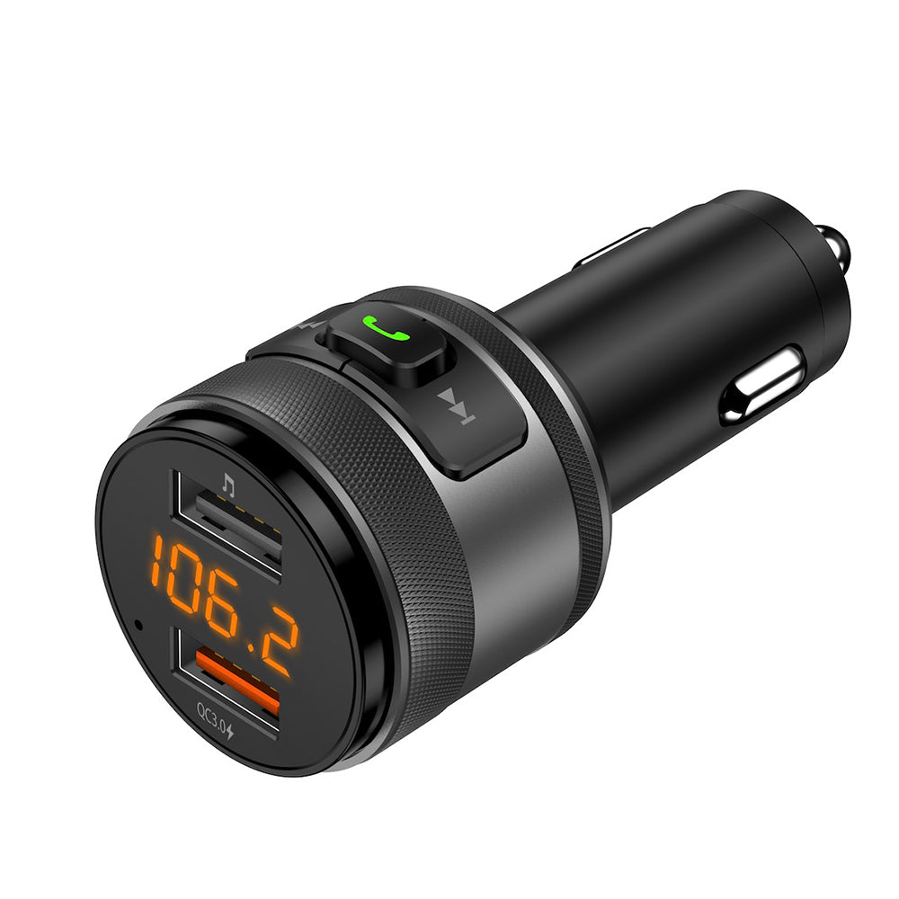 FM Bluetooth-modulator Techsuit VoltTune, 2 x USB-A