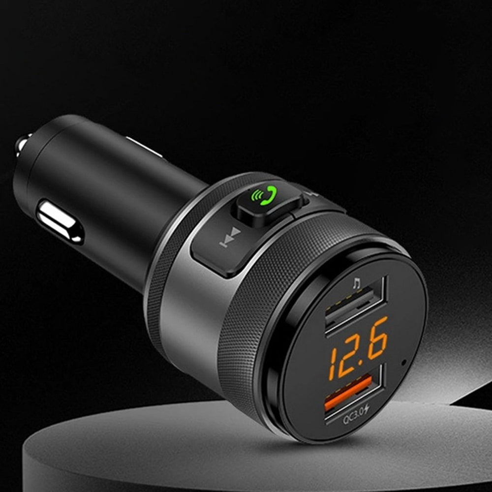 FM Bluetooth-modulator Techsuit VoltTune, 2 x USB-A