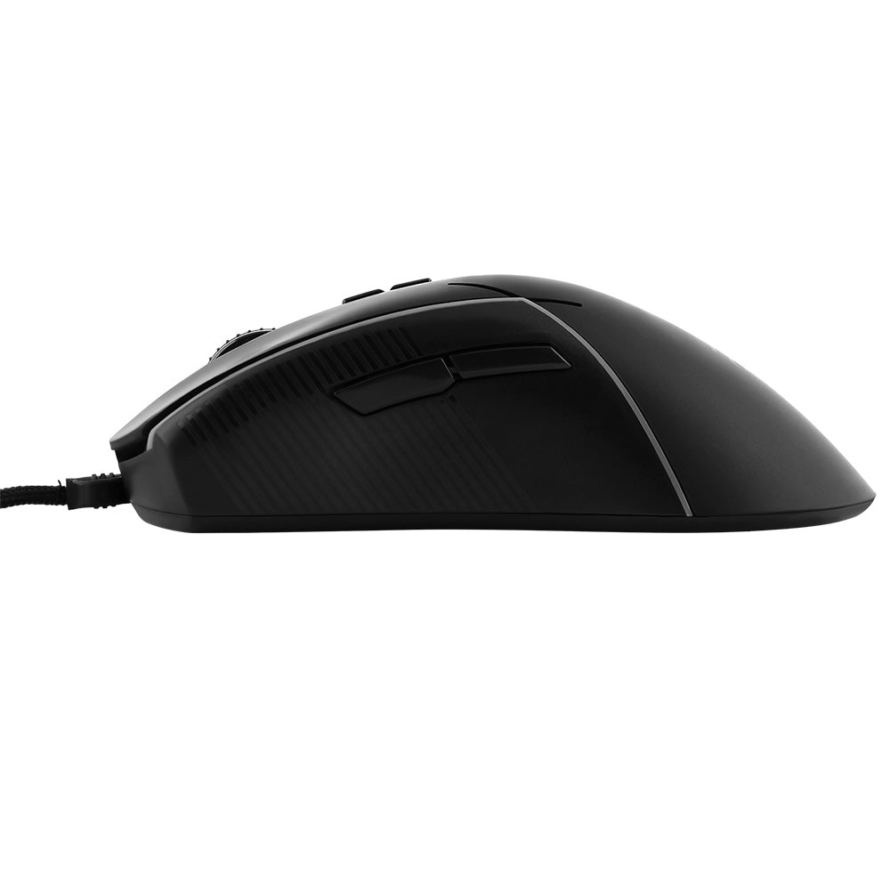 Gamingmus med kabel USB Proove Defiant, RGB, 7200DPI, Sort CMDE00000102