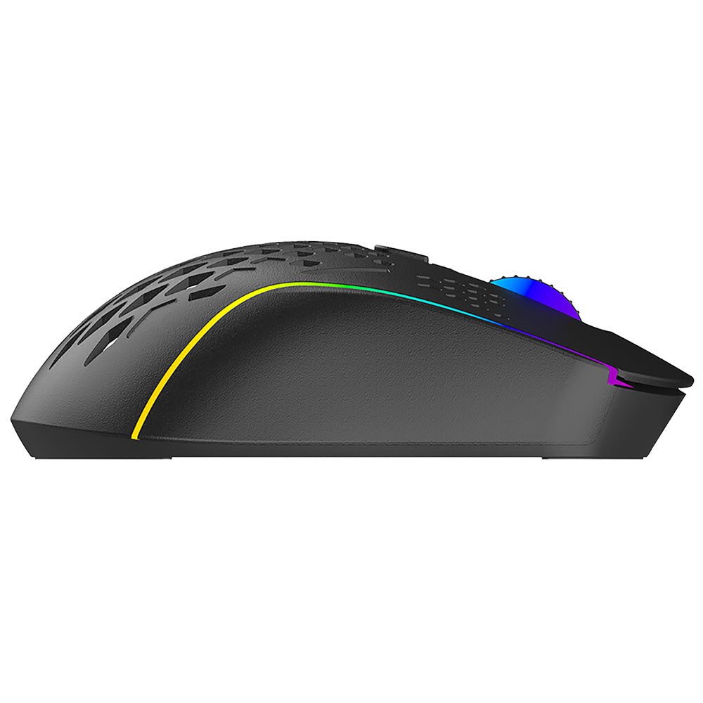 Gamingmus Proove Buzz, trådløs, RGB, 800DPI - 4800DPI, Sort WMBU00022401
