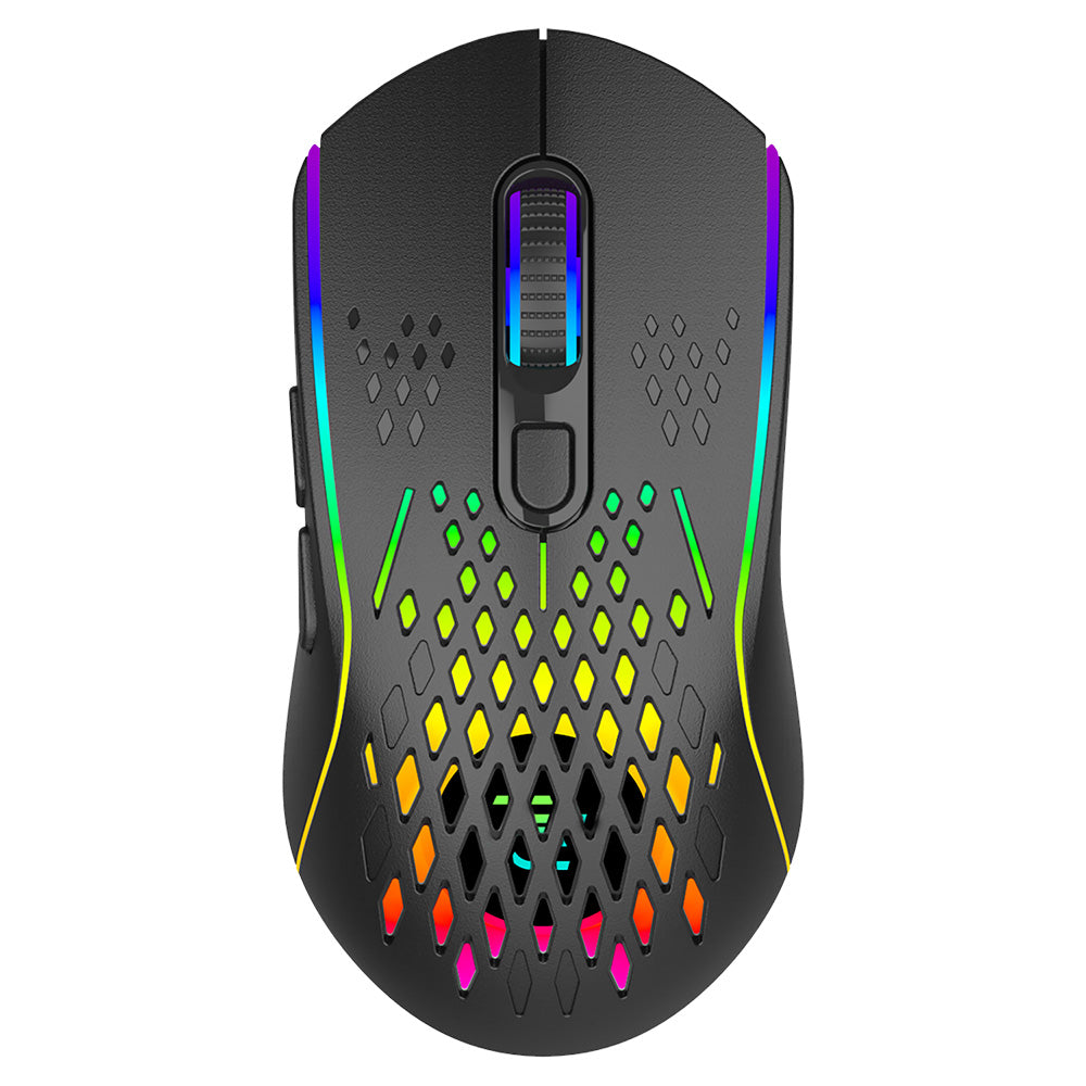 Gamingmus Proove Buzz, trådløs, RGB, 800DPI - 4800DPI, Sort WMBU00022401