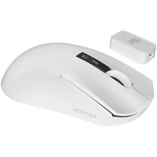 Trådløs Gaming Mus Proove Jester, 800DPI - 26000DPI, OLED-skærm, Hvid WMJS00022002