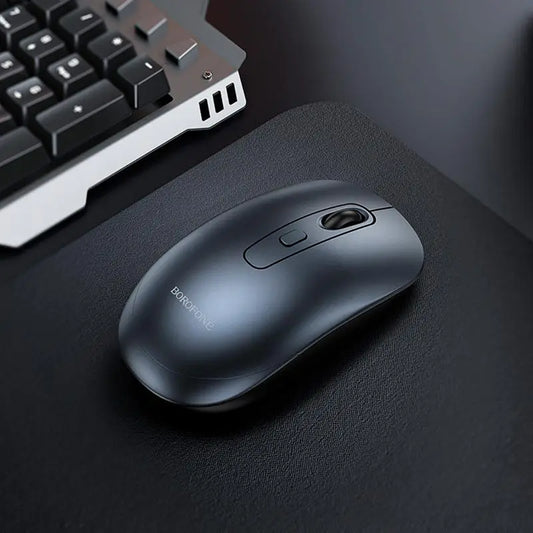 Wireless Mouse Borofone BG13 Winner, 1600DPI, Gray