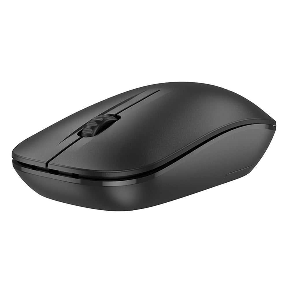 Trådløs mus Borofone BG14 Planet, 1000DPI, BT / Wi-Fi, Sort