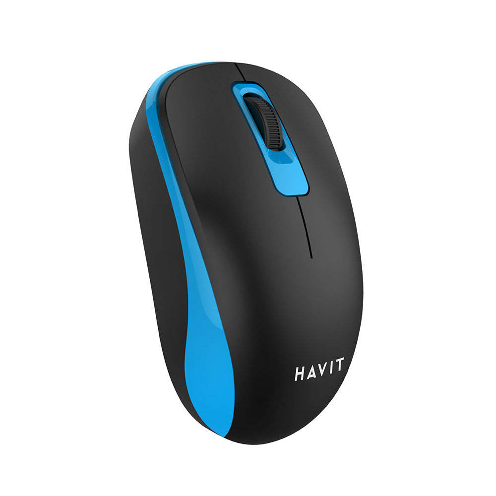 Trådløs mus HAVIT MS626GT, 1200DPI, Sort Blå