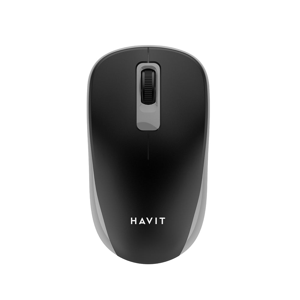 Trådløs mus HAVIT MS626GT, 1200DPI, Sort Grå