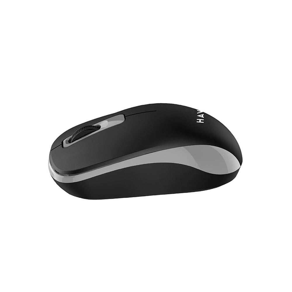Trådløs mus HAVIT MS626GT, 1200DPI, Sort Grå