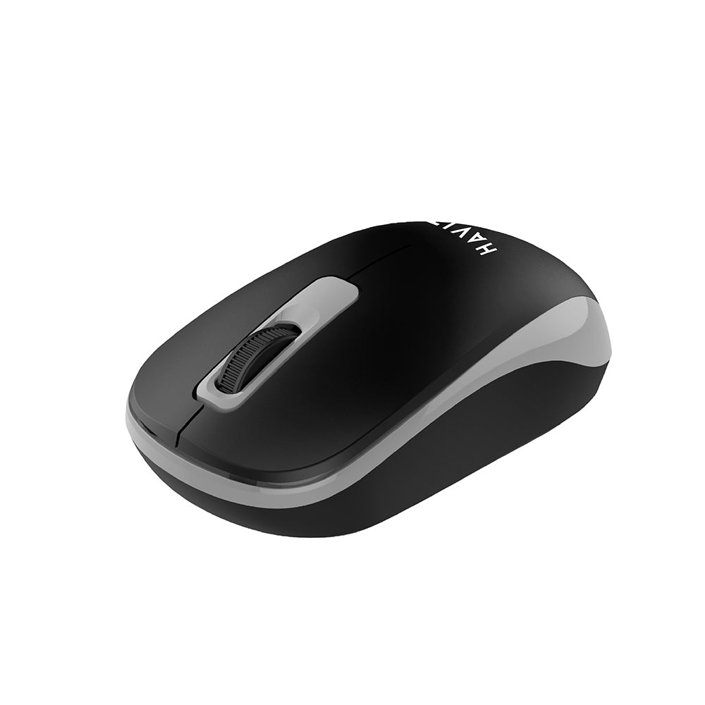Trådløs mus HAVIT MS626GT, 1200DPI, Sort Grå
