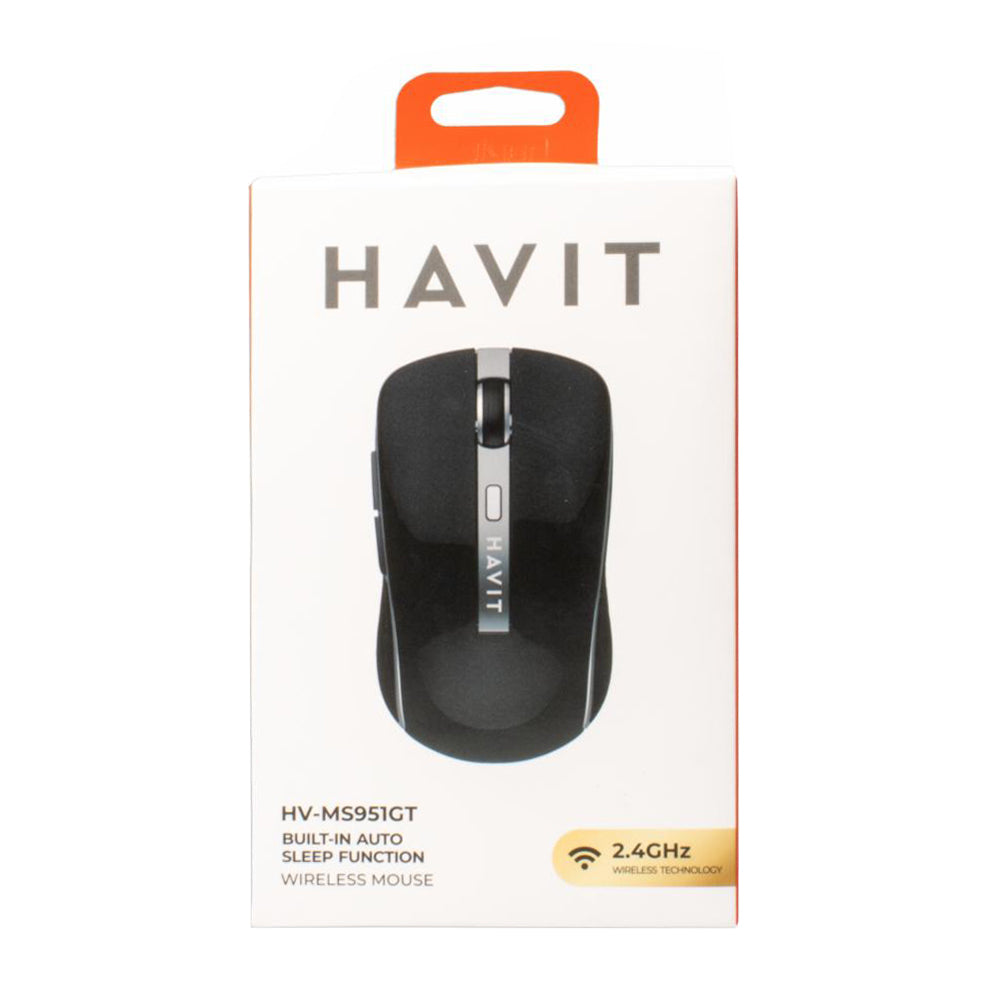 Trådløs mus HAVIT MS951GT, 1000DPI - 1600DPI, Sort Blå