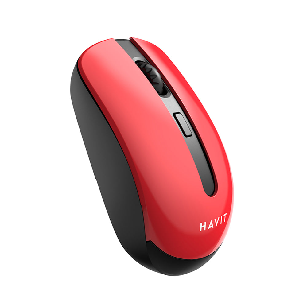 Trådløs mus HAVIT MS989GT, 800DPI - 1600DPI, Sort Rød