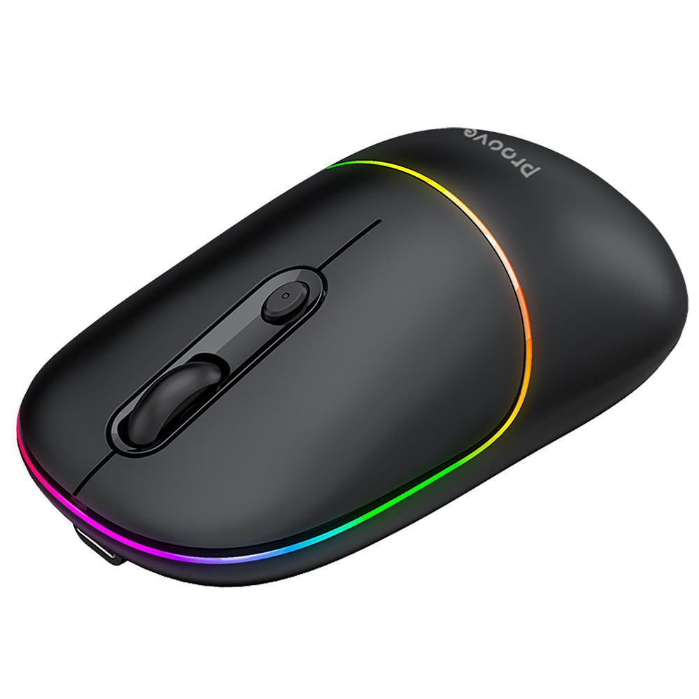 Trådløs mus Proove Blink, RGB, 800DPI - 1600DPI, BT / Wi-Fi, Sort WMBL00002001