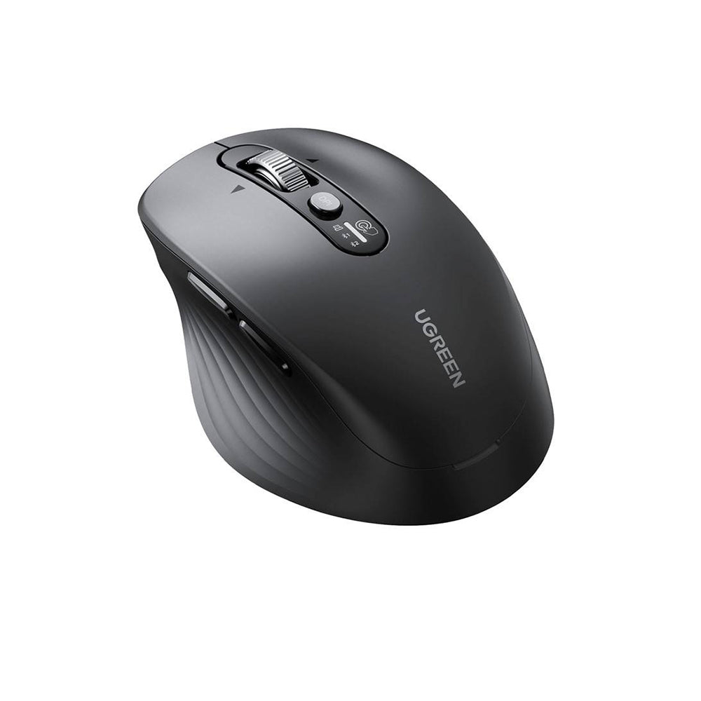 Trådløs mus UGREEN M752 (75498B), 5000DPI, BT / Wi-Fi, Sort