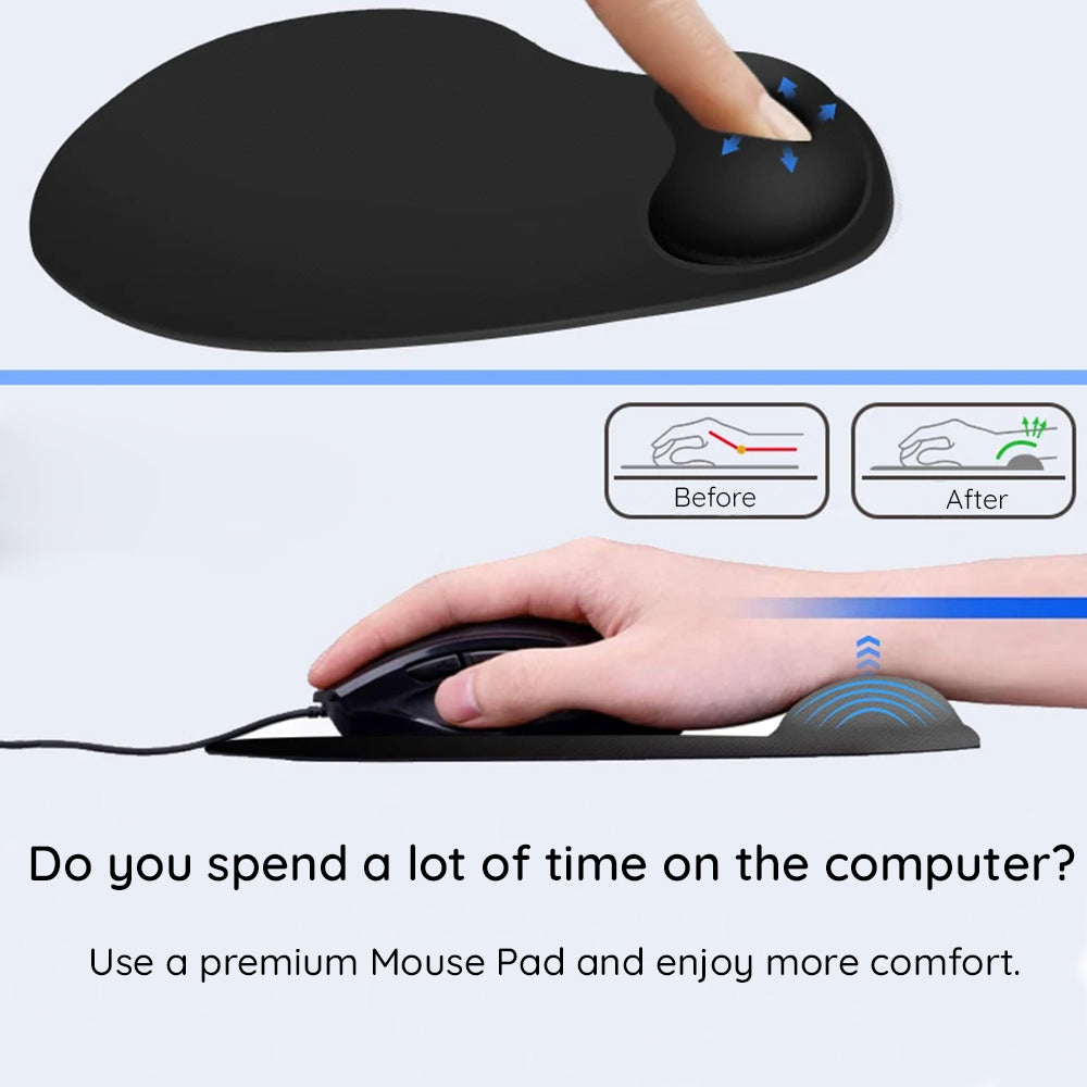 MousePad Gaming HAVIT MP802, 230mm x 191mm x 3,5mm, Marineblå