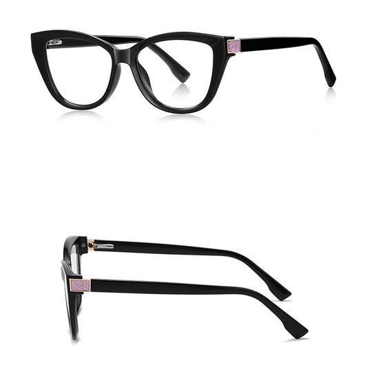 Dame Computerbriller Techsuit 2276, Anti-Blåt Lys, Sorte