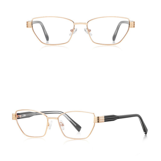 Computerbriller til kvinder Techsuit 3162, Anti-Blåt Lys, Gyldne