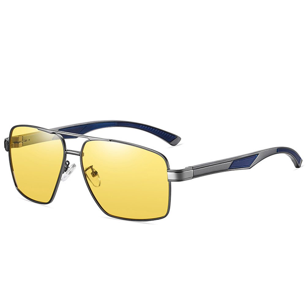 Herre Solbriller Techsuit LM001, Polariserede, UV-beskyttelse, Grå Photochromic