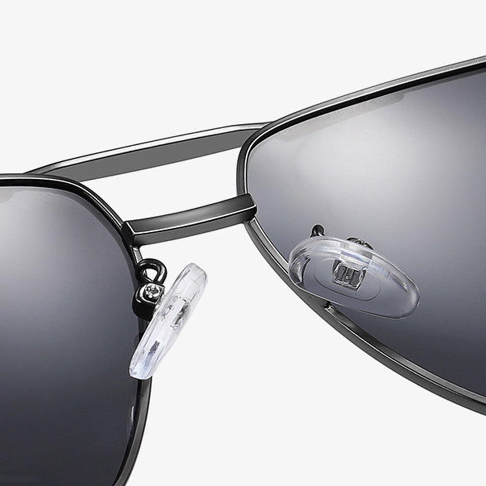 Herre Solbriller Techsuit LM001, Polariserede, UV-beskyttelse, Grå Photochromic