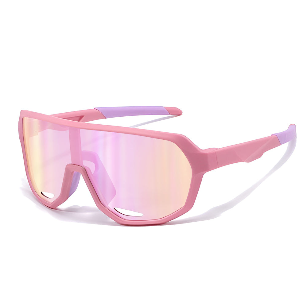 Børne Solbriller Techsuit 22312, Polariserede, UV-beskyttelse, Pink