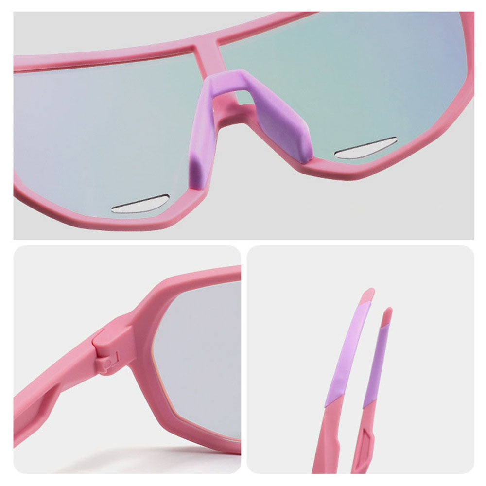 Børne Solbriller Techsuit 22312, Polariserede, UV-beskyttelse, Pink