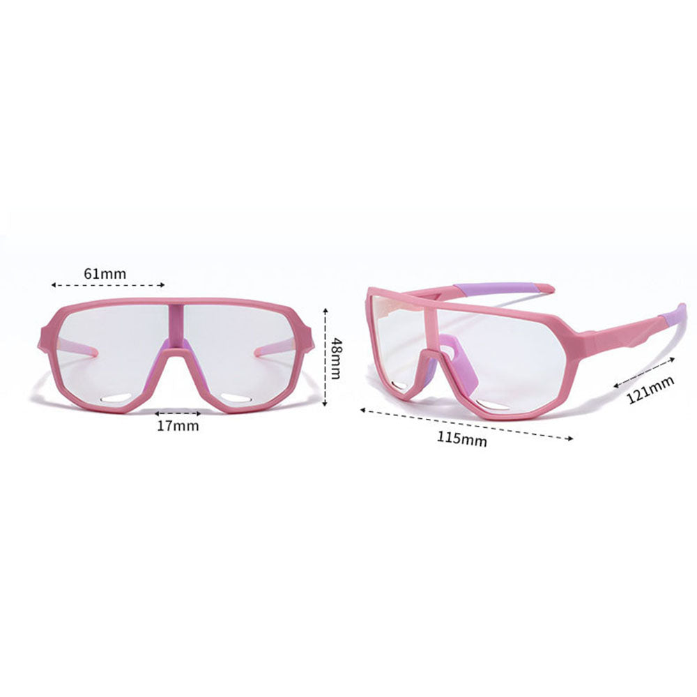 Børne Solbriller Techsuit 22312, Polariserede, UV-beskyttelse, Pink