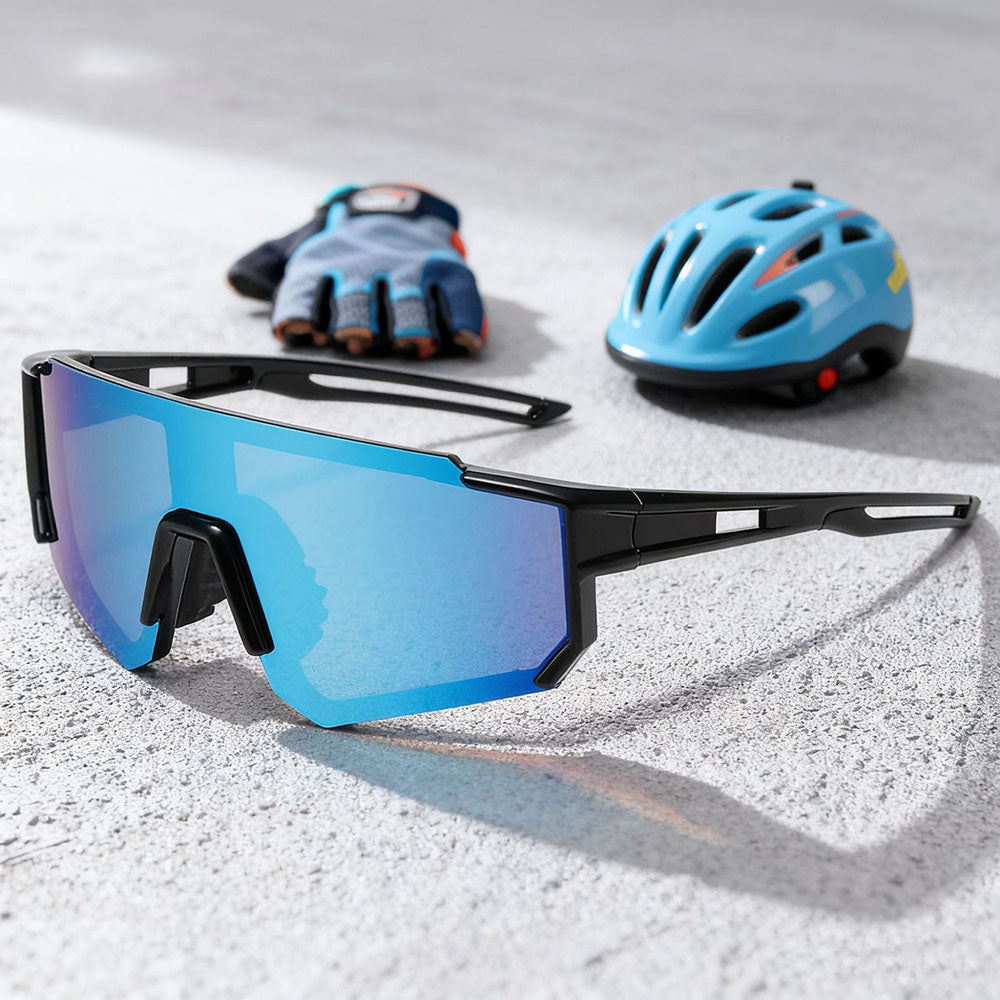 Børne Solbriller Techsuit R601, Polariserede, UV-beskyttelse, Sorte