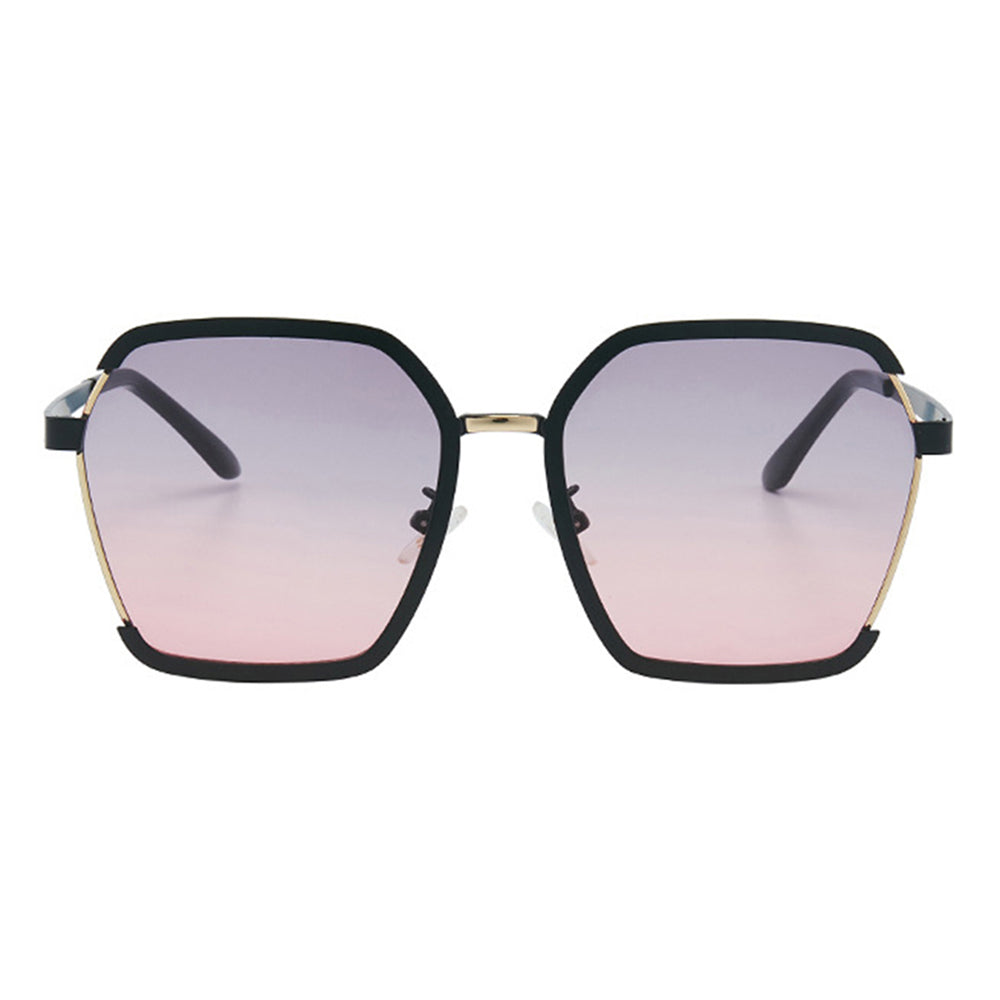 Dame Solbriller Techsuit 191, Polariserede, UV-beskyttelse, Sort Grå Pink