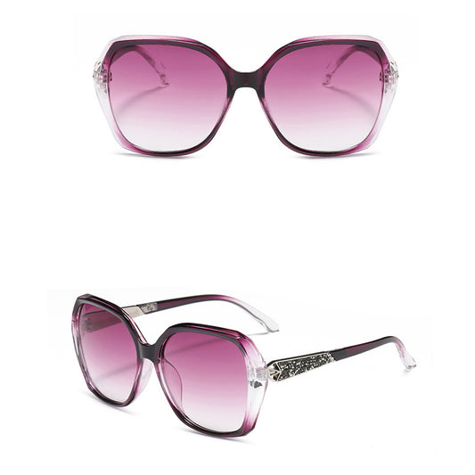 Dame Solbriller Techsuit 5599, Polariserede, UV-beskyttelse, Lilla