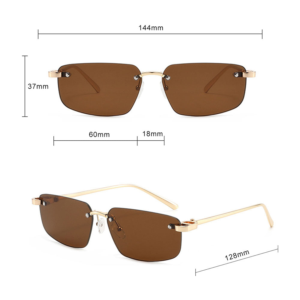 Unisex Techsuit S098 Sunglasses, Silver Gray