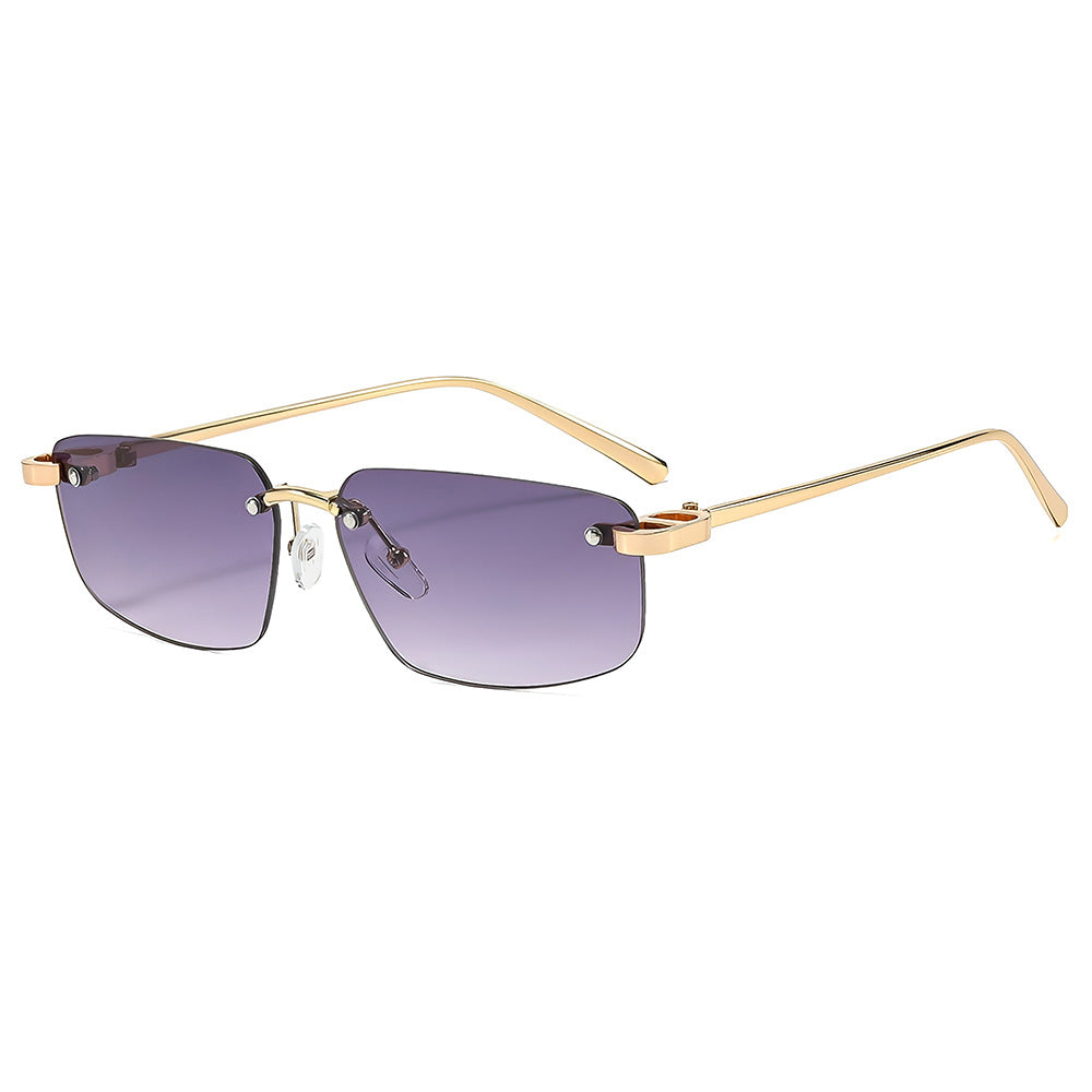 Unisex Techsuit Solbriller S098, Guld Lilla