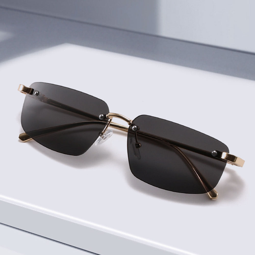 Unisex Techsuit Solbriller S098, Guld Lilla