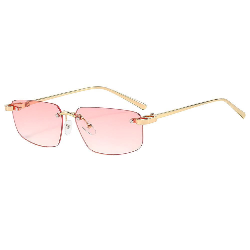 Unisex Solbriller Techsuit S098, Guld Rosa