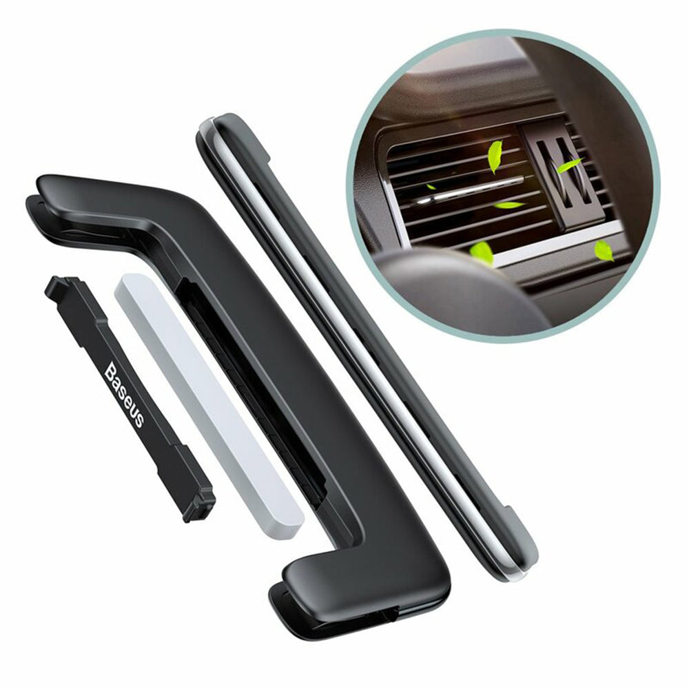 Bil Luftfrisker Baseus Paddle Ultrathin, Sølv SUXUN-BP0S