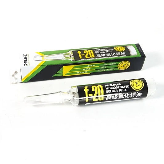 Pasta Flux Relife F-20, Hydrogeneret, 10 ml