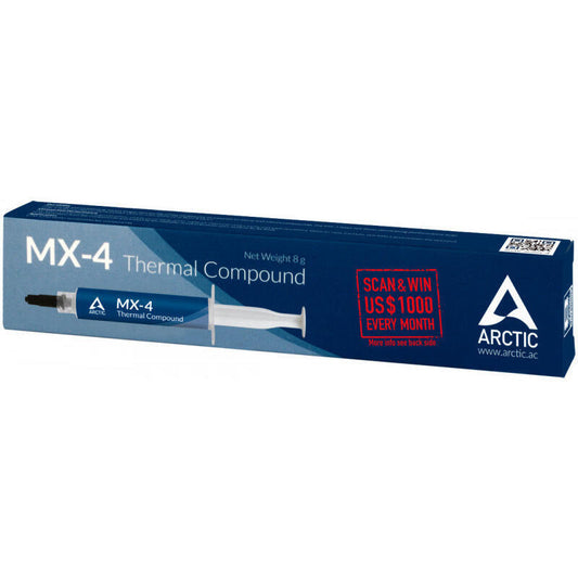 Termisk ledende pasta ARCTIC MX-4, sprøyte type, 8g ACTCP00008B