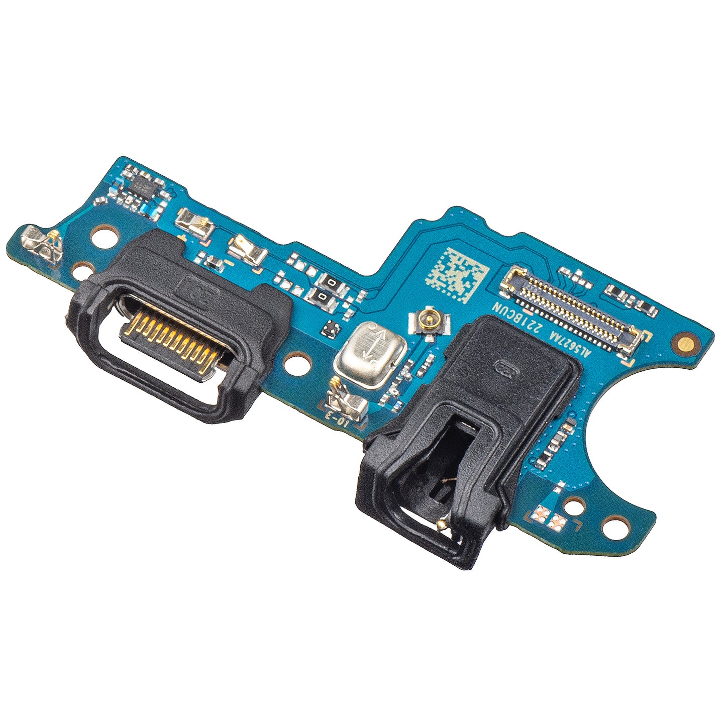 Plade med opladningsstik - Audio - Mikrofon Samsung Galaxy A03s A037, Europæisk version, Service Pack GH81-21245A