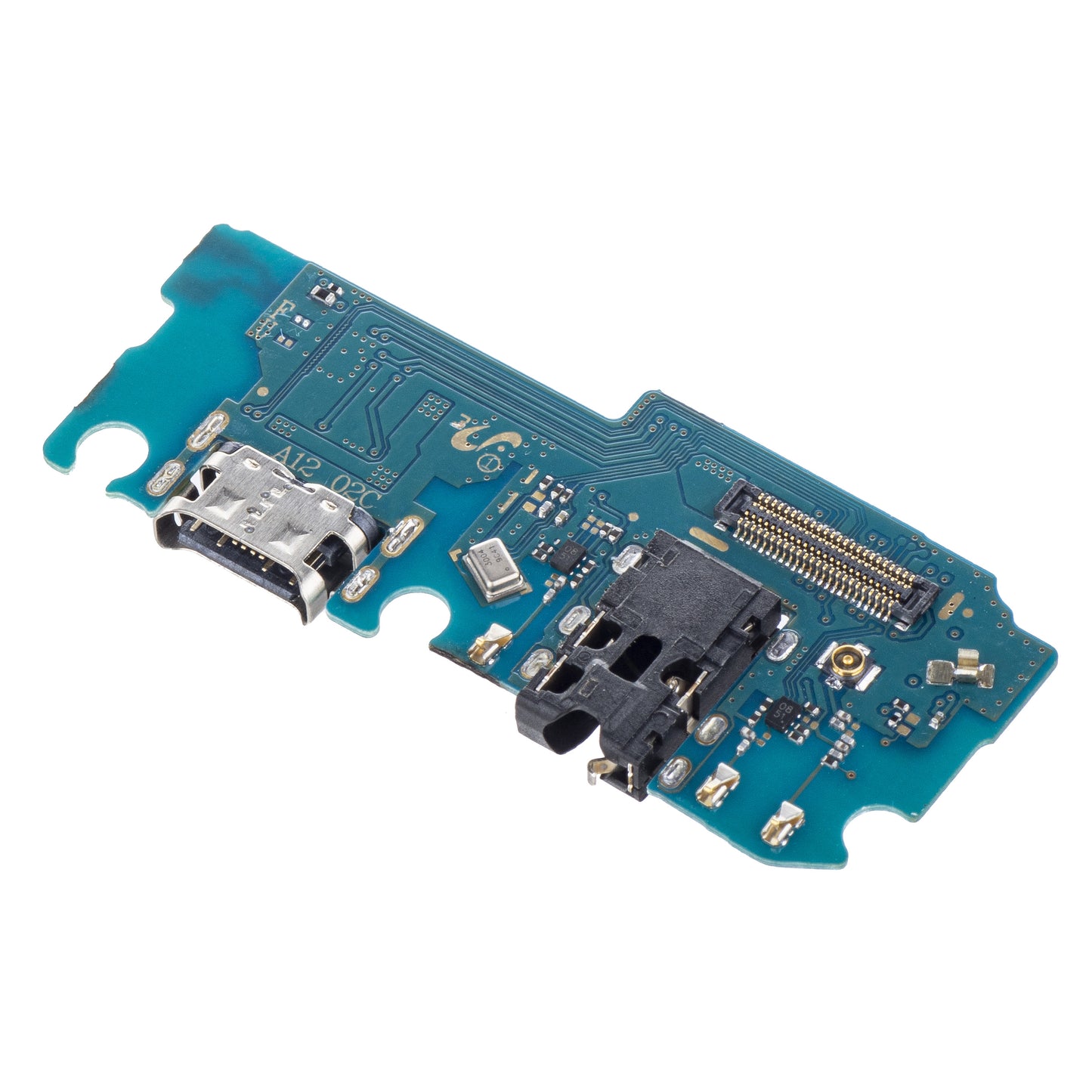 Plade med opladningsstik - Audio - Mikrofon Samsung Galaxy A12 A125