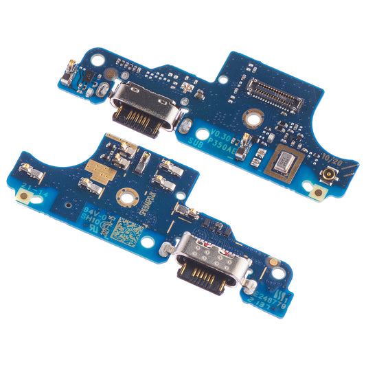 Plade med opladningsstik - mikrofon Motorola Moto G20, Service Pack 5P68C18555
