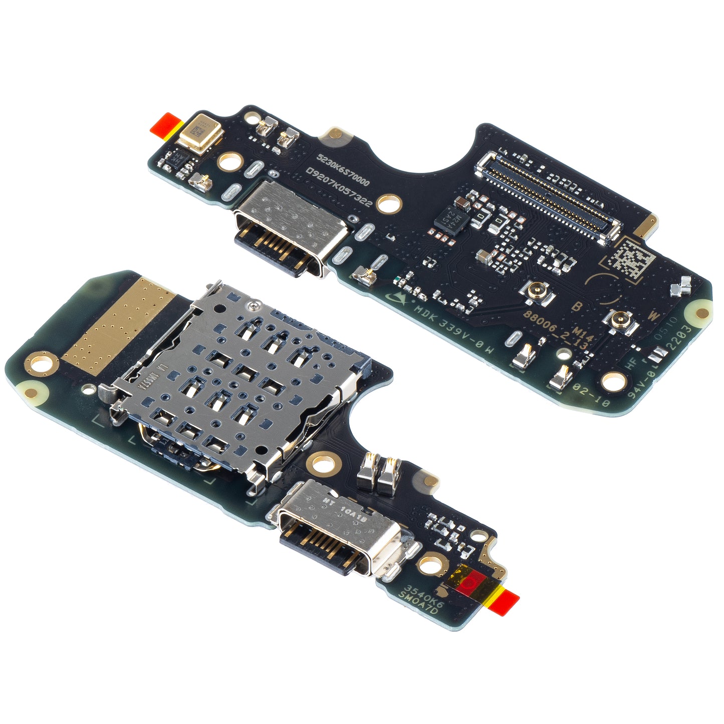 Charging Connector Board - Microphone - SIM Reader Module Xiaomi Poco X4 Pro 5G / Redmi Note 11 Pro 5G, Service Pack 5600020K6S00