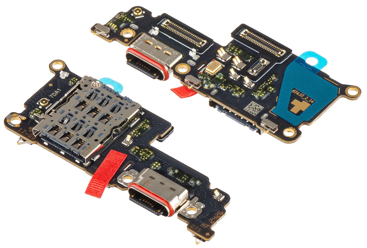 Opladningsstik - Mikrofon - SIM-kortlæsermodul Realme 12 Pro / 12 Pro+, Servicepakke 621024000069