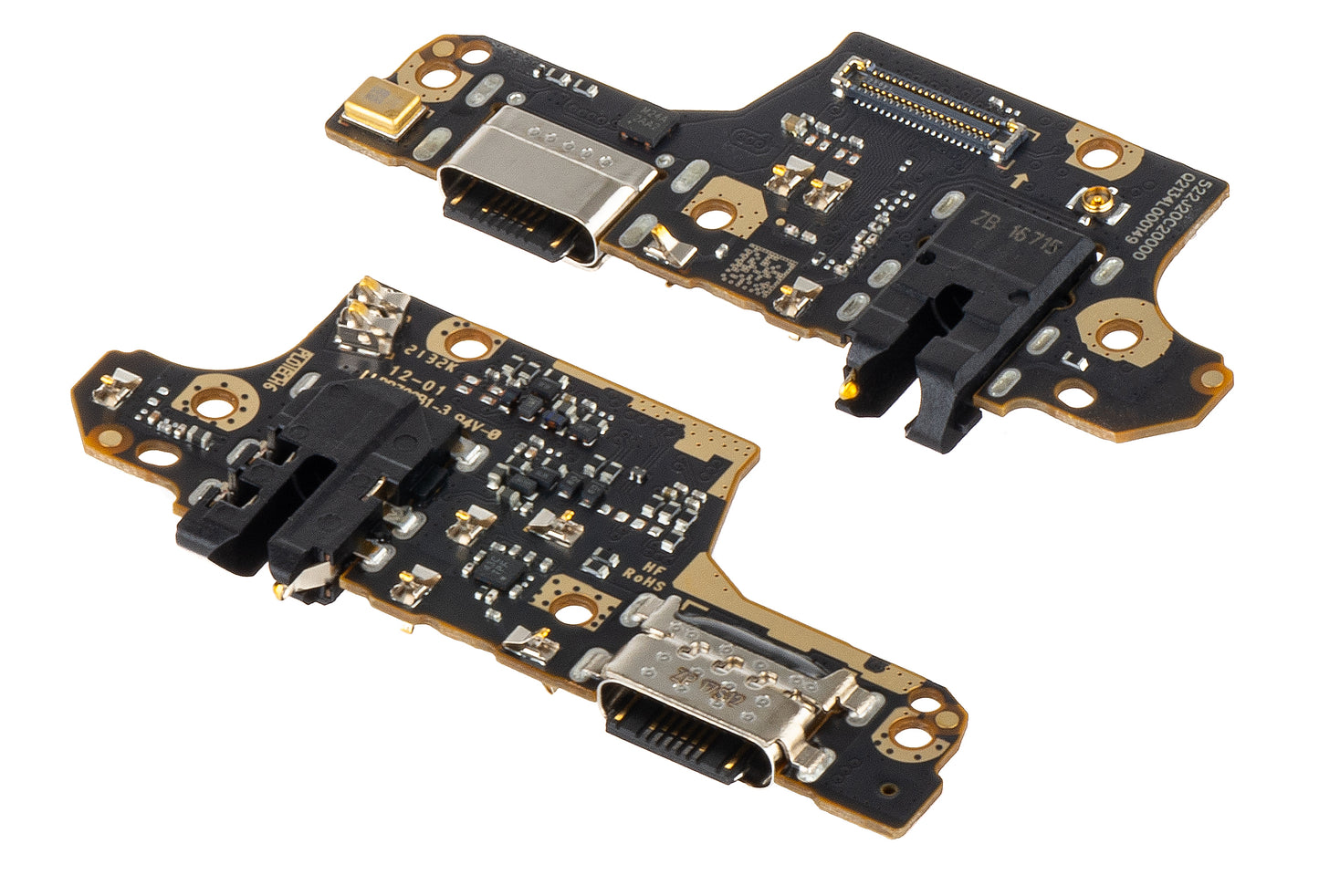 Opladningsstik - Audio - Mikrofon Printplade til Xiaomi Poco X3 NFC, Servicepakke 560001J20C00