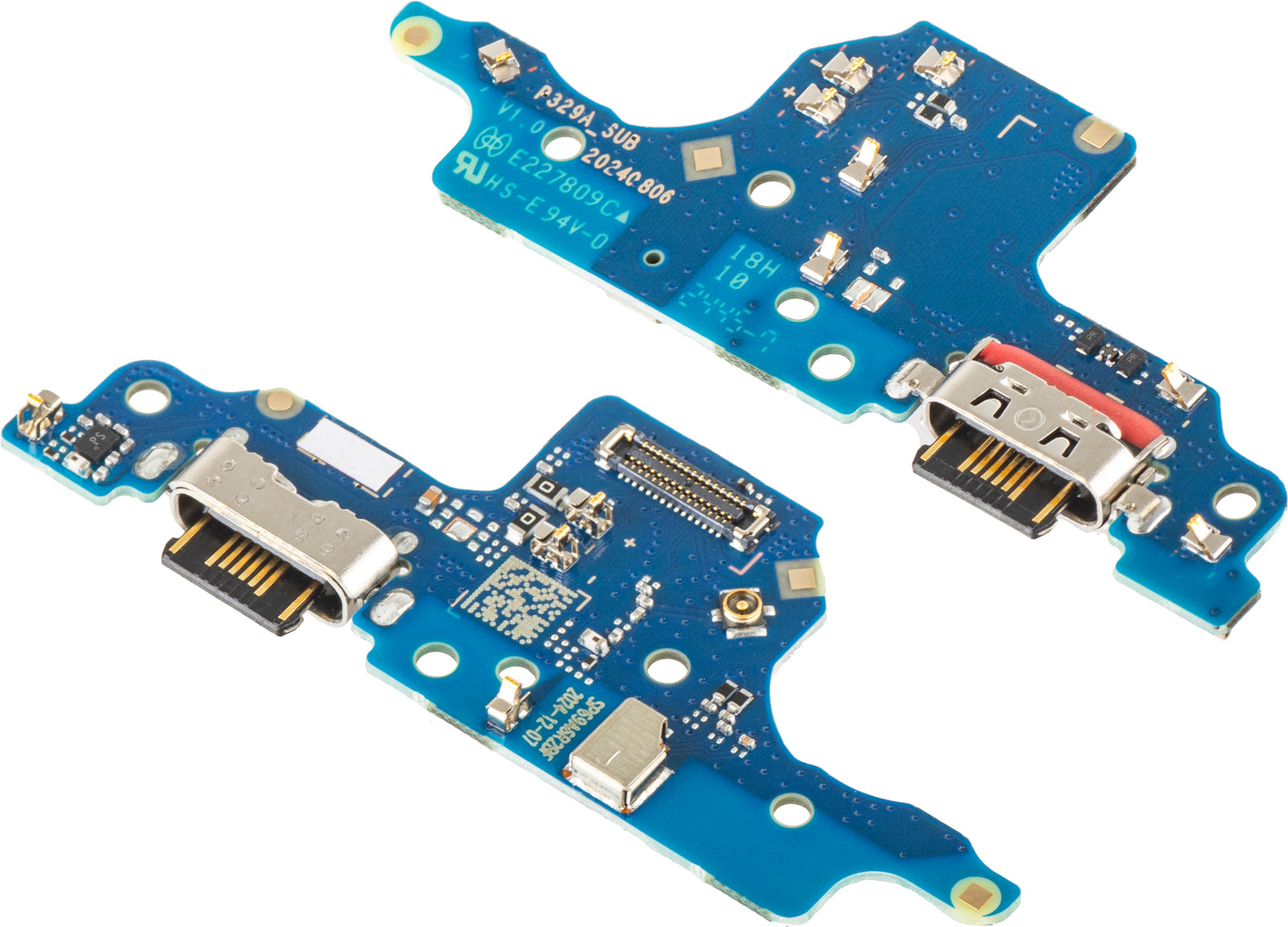 Opladningsstik-kort til Motorola Moto E15 / G05, Servicepakke 5P68C29309