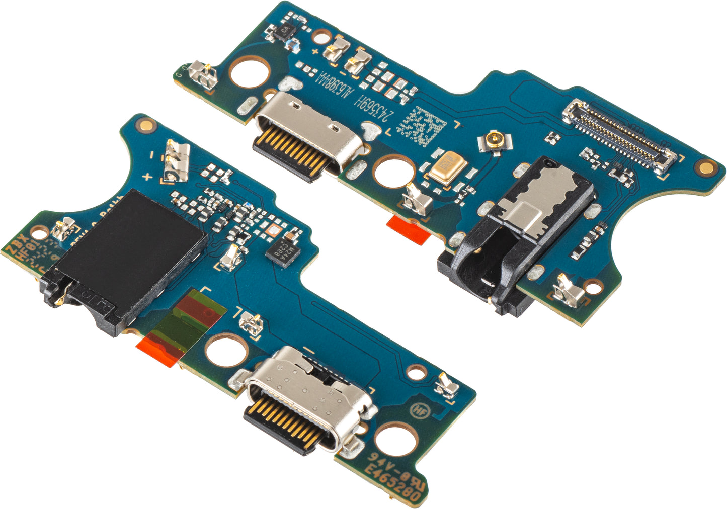 Opladningsstik - Audio - Mikrofon Kort til Samsung Galaxy A04e A042, Servicepakke GH81-23048A