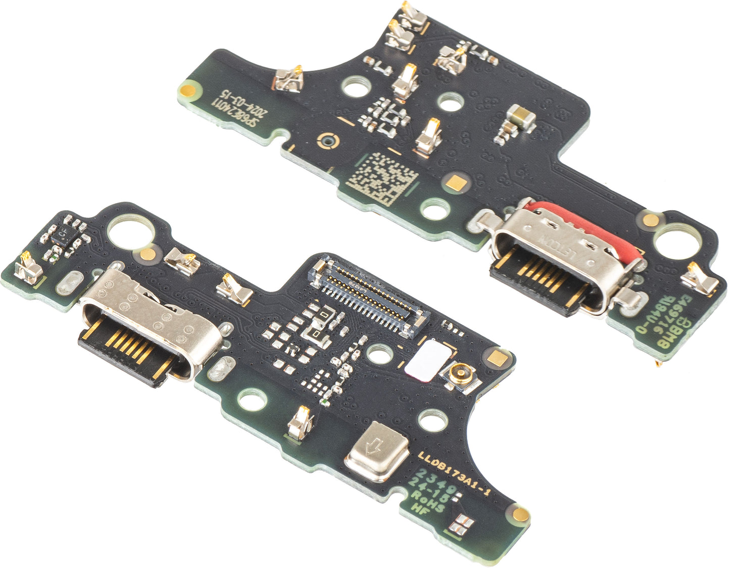 Opladningsstik Kort - Mikrofon Motorola Moto G04s, Servicepakke 5P68C24255